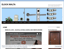 Tablet Screenshot of elockmalta.com